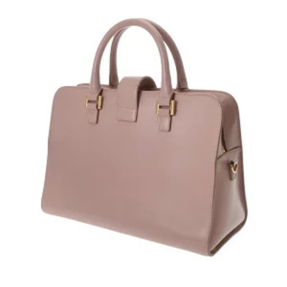 Saint Laurent Baby Cabas Bag Pink Beige Smooth Calfskin Handbag